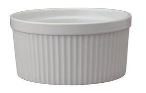 HIC Porcelain Souffle 8-inch, 64-ounce, 2-quart N2