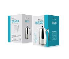 Bl&uuml;mwares 50 Ounce (1500ml) French Press Coffee Maker | Stainless Steel 18/10 SFP- 50DSC | Stainless Steel Screen... N3