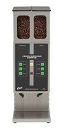 Wilbur Curtis Coffee Grinder 7.5 Lb Twin Hoppers, Digital Interlock - Commercial Burr Grinder - ILGD-10 (Each)