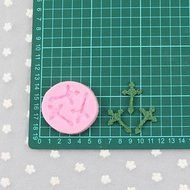 Sher Cross Fondant Cake Cake Chocolate Silicone Molds,Decoration Tools Bakeware N4