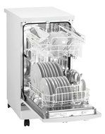 Danby DDW1801MWP 18" Energy Star Rated Portable Dishwasher With 8 Place Settings 6 Wash Cycles Durable Stainless... N3