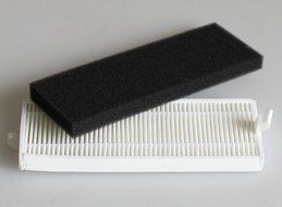 Replacement HEPA Filter&amp;Filter Pulp for Ecovacs Deebot DT85 DM81 DT83Vacuum Cleaner N3
