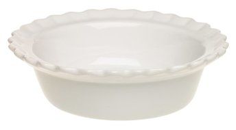 Chantal Ceramic 5-Inch Pie Dish, White