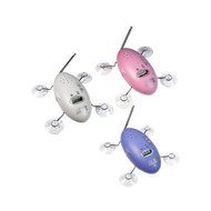 Zadro 6-Piece Shower Bug FM Shower Radio with Clip Strip