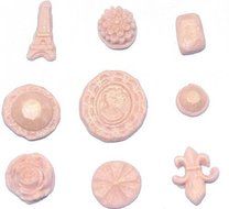 Oasis Supply Mini Paris Medallian Kit Mold, Silicone N2