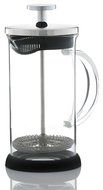 GROSCHE LISBON French press coffee and tea press, 350 ml 11.8 oz fl. oz capacity, Glass body with SS filter press... N2
