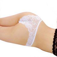 Underswear Laimeng, Women Sexy Lace Briefs Panties Thongs G-string Lingerie Underwear (Purple) N11