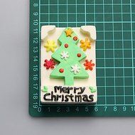 Sher Merry Christmas Chocolate Silicone Molds,Cake Molds,Soap Molds,Decoration Tools Bakeware N4