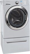Frigidaire FFFS5115PA3.9 Cu. Ft. Classic Silver Stackable With Steam Cycle Front Load Washer - Energy Star N3