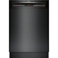 Bosch SHE68T56UC 800 Series 24" Black Semi Integrated Built-In Dishwasher - Energy Star