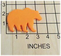 Wildlife Bear Fondant Cookie Cutter and Stamp #1356 N2