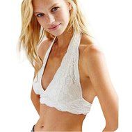 PHOTNO Women Lace Floral Bralette Bralet Bra Bustier Crop Top Cami Unpadded Tank N12