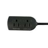 Inkbird Programmable Outlet Thermostat 1200W 100~240V AC Pre-wired Digital Dual Stage Temperature and Time Controller N2