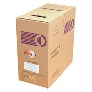 Grandmax CAT6 550MHz Shielded Solid Bulk Cable, 1000ft, STP Pull Box, CMR Rated, 100% Pure Copper, Multiple Colors... N50