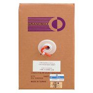 Grandmax CAT6 550MHz Shielded Solid Bulk Cable, 1000ft, STP Pull Box, CMR Rated, 100% Pure Copper, Multiple Colors... N61