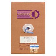 Grandmax CAT6 550MHz Shielded Solid Bulk Cable, 1000ft, STP Pull Box, CMR Rated, 100% Pure Copper, Multiple Colors... N62
