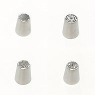 9Snail 10 pcs/set Russian Stainless Steel Icing Piping Nozzles Tips Pastry Cake Decoration Tools for the Kitchen... N2
