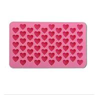 Sher 1 PCS 55 holes Mini heart silicone cake mold Baking Mould Chocolate Decoration Silicone DIY Heart Shape Mold N2