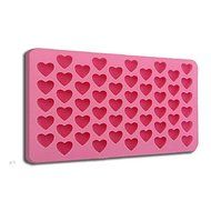 Sher 1 PCS 55 holes Mini heart silicone cake mold Baking Mould Chocolate Decoration Silicone DIY Heart Shape Mold N3