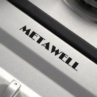 METAWELL 34" Stainless Steel 5 Burner Built-in Stoves NG Gas Hob Cooktops Cooker N5