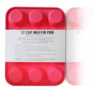 Mini Silicone Muffin Pan 12 Cup Cupcake Baking Birthday Kitchen Bakeware N3