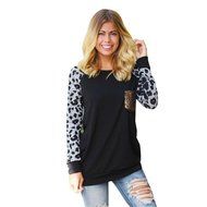 Fashion T-shirt,Morecome Women Long Sleeve Leopard Printed Casual Blouse