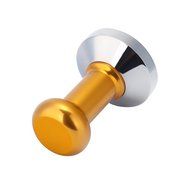 Aiskaer Stainless Steel Coffee Tamper 57.5mm(2.26 inches) Base Coffee Bean Press(gold) N3