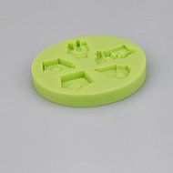 Sher Silicone Mold Birdhouse Mould Fondant Cake Decoration Polymer Clay Fimo Sugarcraft Tools Chocolate Cupcake...