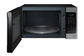Samsung Counter Top Microwave, 1.1 Cubic Feet, Black with Mirror Finish N6