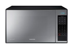 Samsung Counter Top Microwave, 1.1 Cubic Feet, Black with Mirror Finish N7