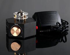 Nobsound NS-02E Vacuum Tube Headphone Amplifier Stereo HiFi Earphone Pre-Amp DIY (Black) N15
