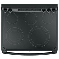 GE JB860DJBB 30" Black Electric Smoothtop Double Oven Range - Convection N2
