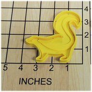 Skunk Fondant Cookie Cutter and Stamp #1352