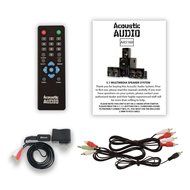 Acoustic Audio AA5160 Home Theater 5.1 Speaker System with FM Tuner and Bluetooth Multimedia