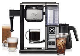Ninja Coffee Bar Glass Carafe System (CF092) with Cookbook and Tumbler N3