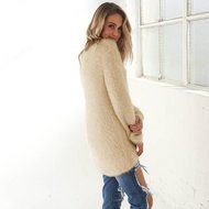 Fashion Sweaters,Morecome Womens Casual Solid Long Sleeve Jumper Sweaters Blouse N9
