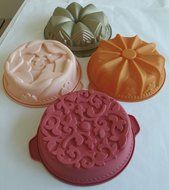 Silikomart Silicone Fancy and Function Bakeware Collection Cake Pan, Ornamental N4