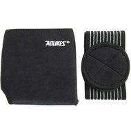 GU Angqi Black Adjustable Gym Sports Single Shoulder Brace Support Strap Wrap Bandage N5