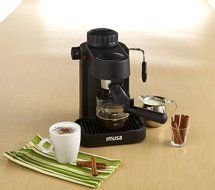 IMUSA USA GAU-18199 Espresso Maker Carafe in Gift Box, Clear