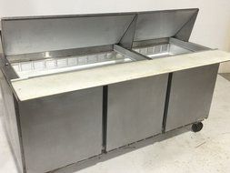 Beverage-Air Commercial Refrigeration 72" Sandwich Prep Table Spe72-30M N4