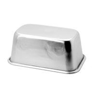 DUFUSTORE 1pcs 1l Rectangle Aluminum Box Loaf Tin for Home Bread Cake Baking Bakeware