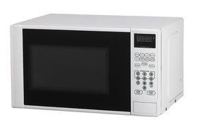 Haier MWM0701TW 700 Watt Countertop Microwave, White