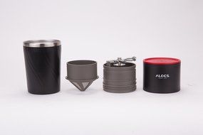 Winis Portable Manual Stainless Steel Coffee Grinder For Home &amp; Camping &amp; Hiking N2