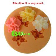 Silicone Sugar Sweet Mould DIY 3D Small Flower Mold H0031
