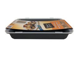 3 Pack of Baker&#039;s Secret Premium Nonstick 13&quot;x9 &quot; Cook &#039;N Carry Cake Pan with Lid N3