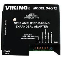 Viking Electronics SA-X12 Self Amplified Paging System Expander
