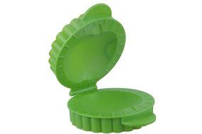 Apple Shaped Mini Pocket Pie Mold 6.1 x 5.2 x 2.1 inches - Petite Hand Pies Small - Green N3