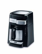 DeLonghi DCF2210TTC 10-Cup Thermal Carafe Drip Coffee Maker, Black N3