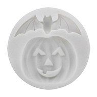 Pumpkin and Bat Mold by FPC Sugarcraft