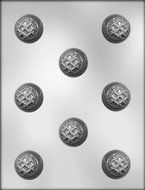 CK Products 1-1/2" Peanut Butter Nugget Choc Mold